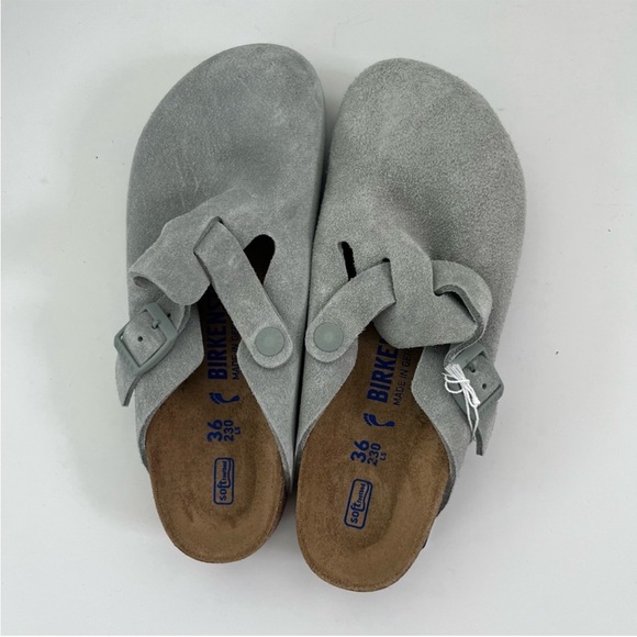 Birkenstock Boston Pure Sage Size 5 NEW - Picture 6 of 15